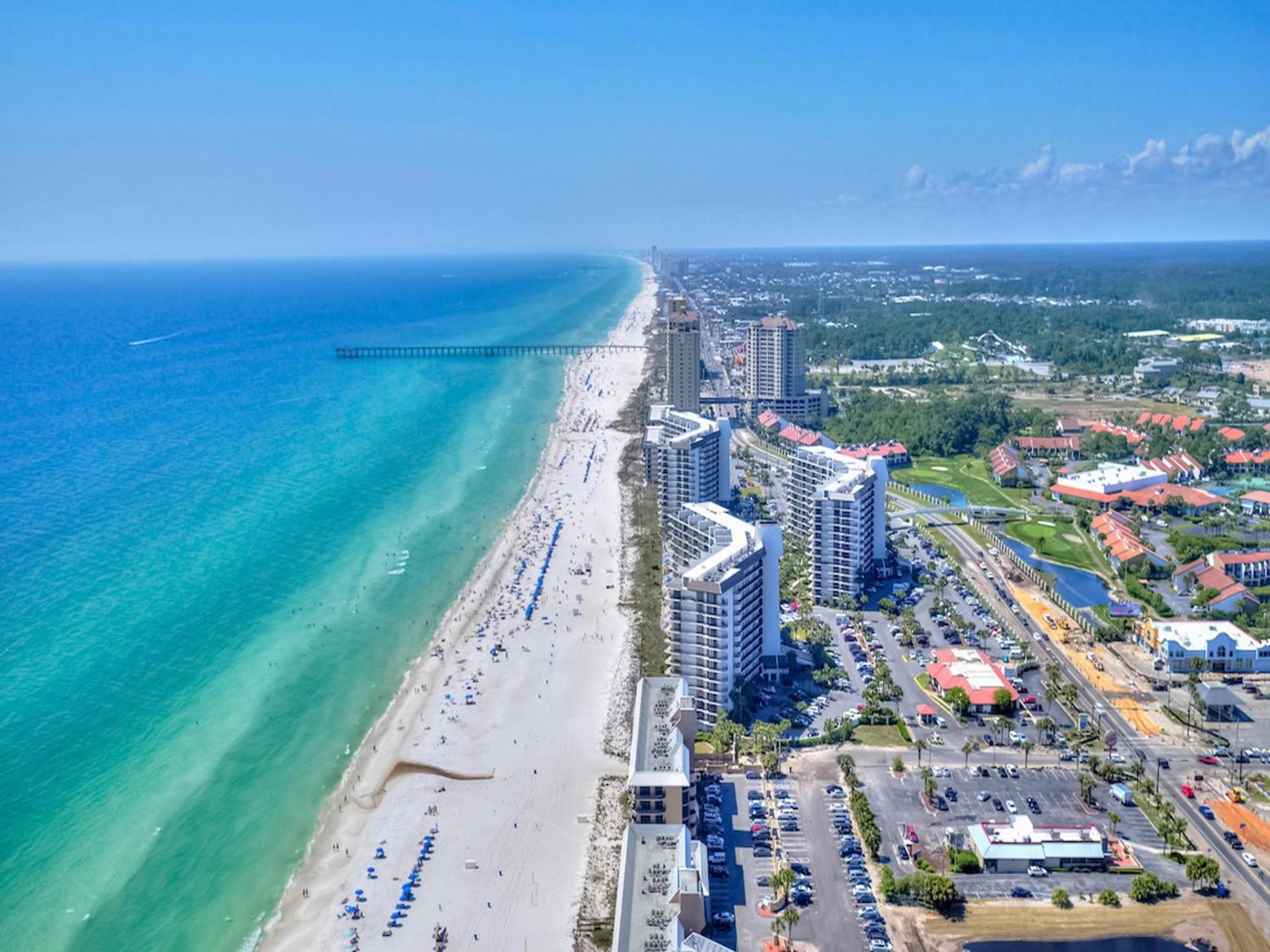 Majestic Tower 1 Unit 2210 Apartment Panama City Beach Bagian luar foto